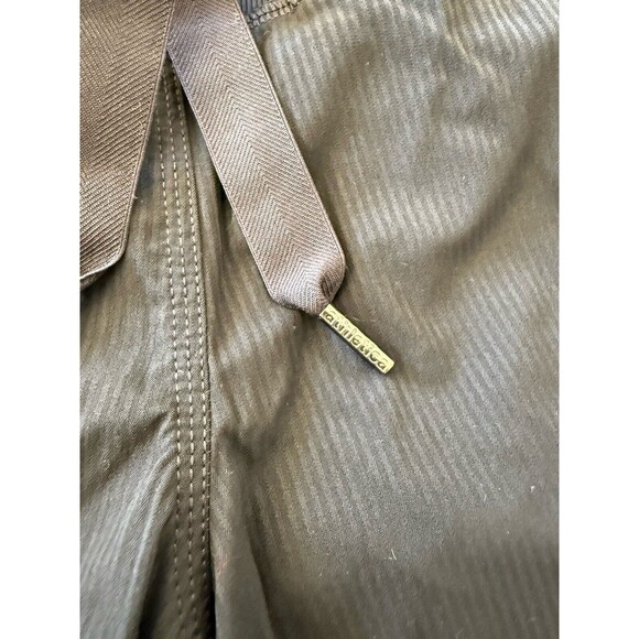 Lululemon Yoga Camp Crop Cargo Capri Dance Studio Swift Drawstring Black - Picture 8 of 10